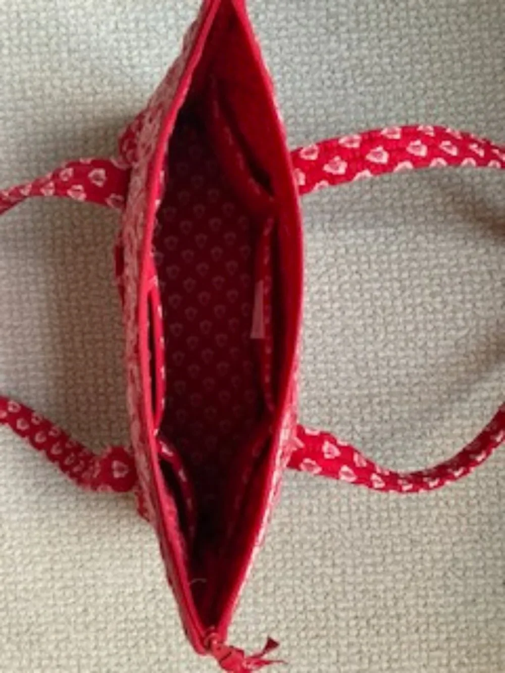 Vera Bradley Original Vera Red Tote
